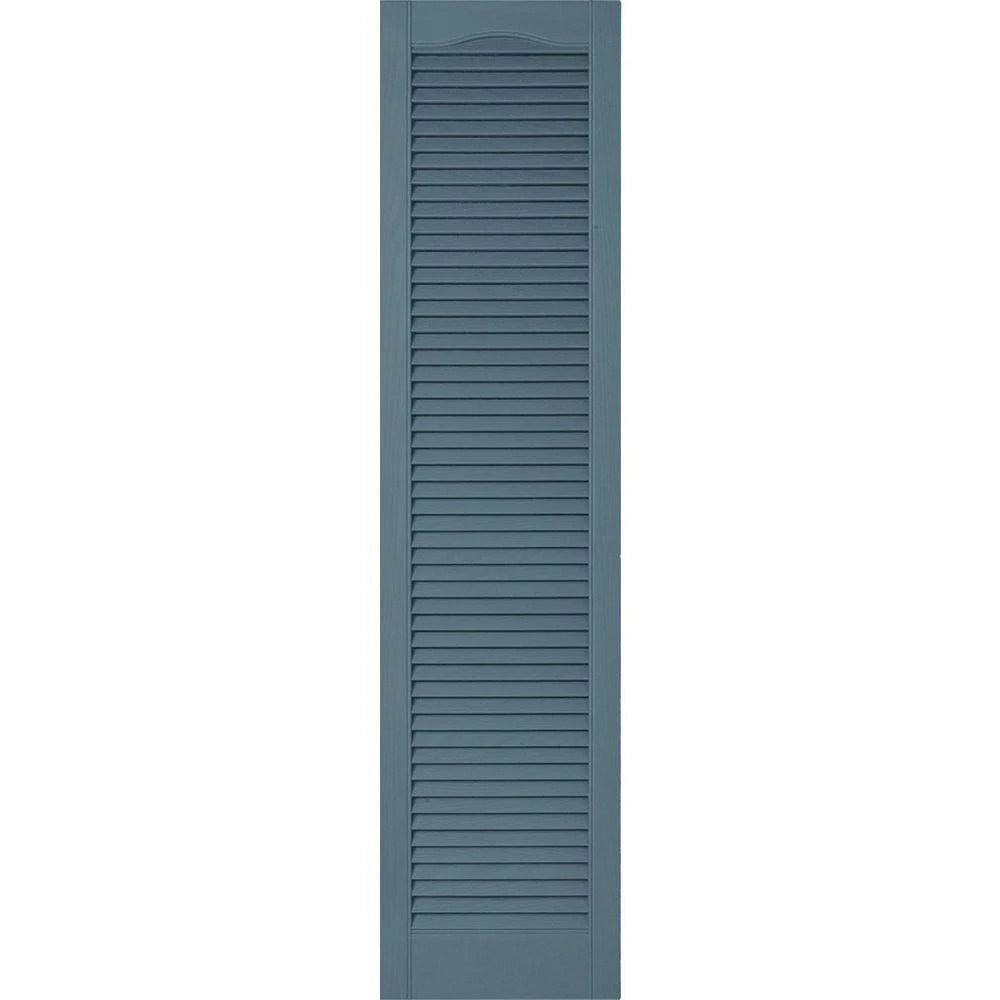 14 1/2 inchw x 95 inchh Vinyl Open Louver Shutters Per Pair P269