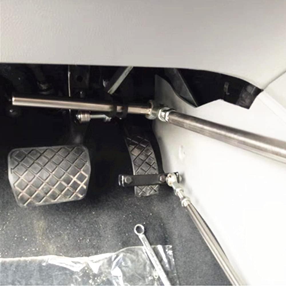 Hand Controls Driving Car Disabled Handicap Aid Equipment Handle Driver Gas Brake Pedals Assist Device Kit J8354