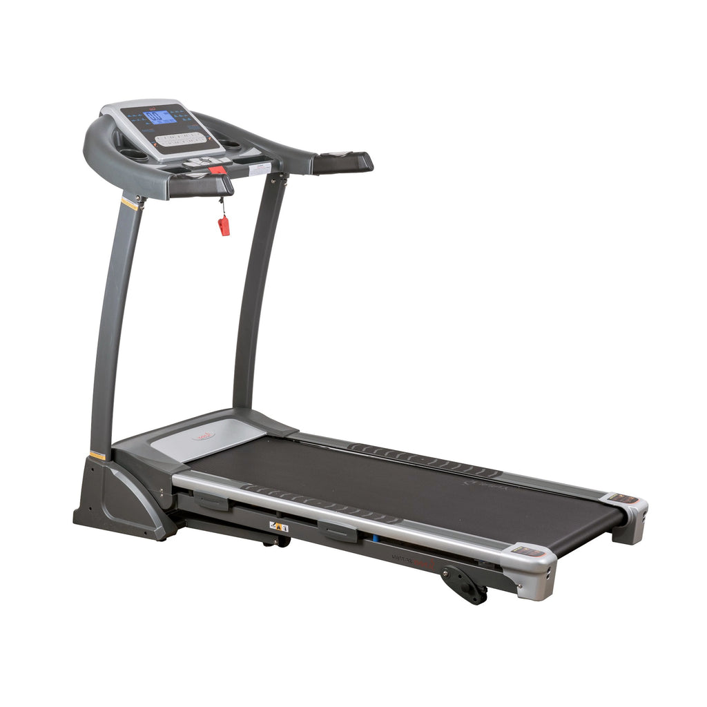 Foldable Electric Treadmill with Manual Incline H659