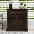 2 Door Espresso Accent Cabinet S3635