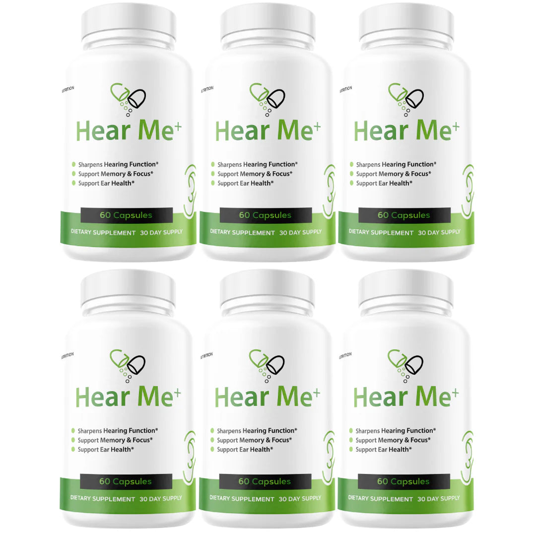 Hearing Relief Tinnitus Support Ear Health 6 Bottles G262348