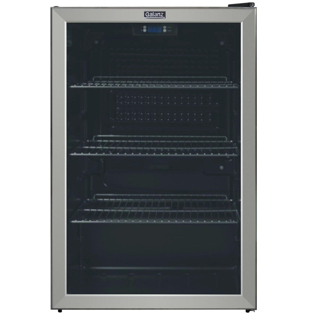 4.5 Cu ft 152 Can Stainless Steel Beverage Center Mini Fridge H13760