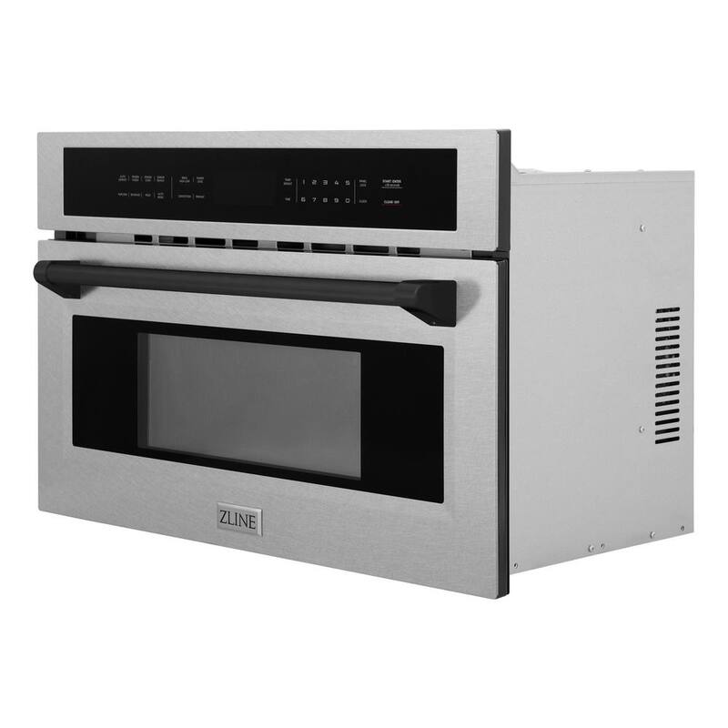 30 in. Built-In Microwave Oven in Stainless Steel & Matte Black I51812