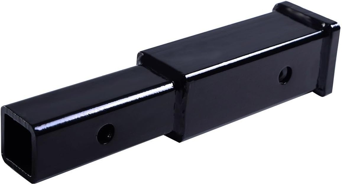 12” Auto and RV Hitch Extender with 2” Receiver, 500 Lb Load Capacity, Pack of 2 X359