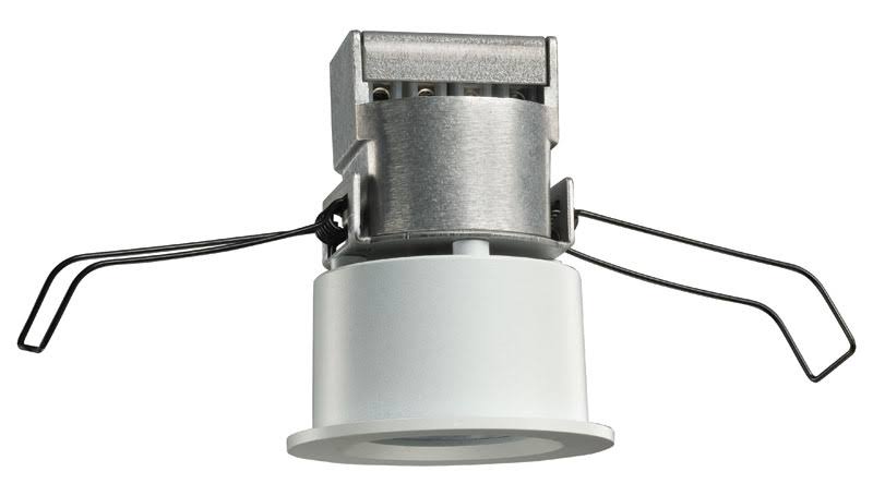 White Mini LED Downlight 3000K Flood Beam Spread P77994