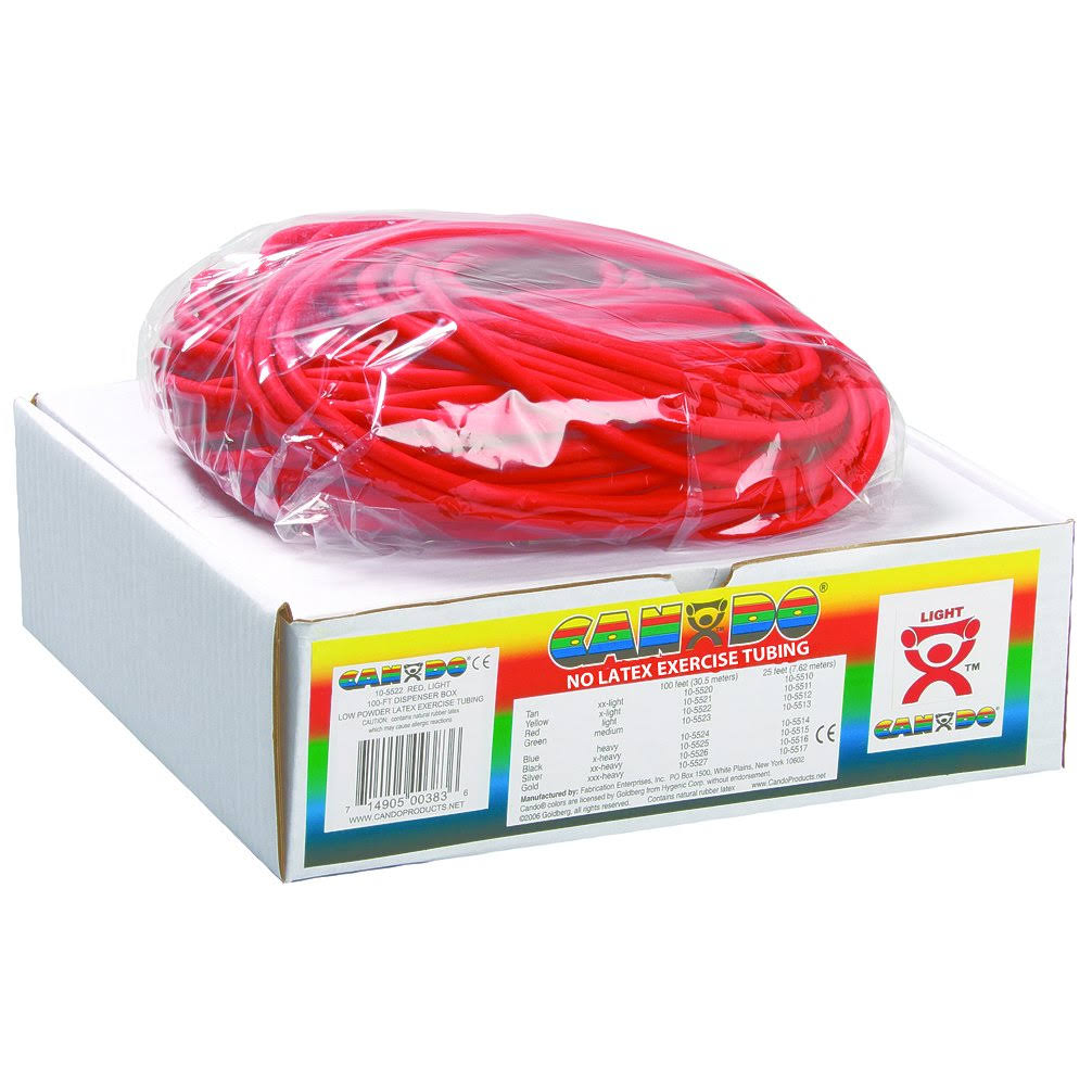 Latex Free Exercise Tubing Roll Black X Heavy N963