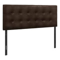 Full Size Upholstered Brown Headboard J6350