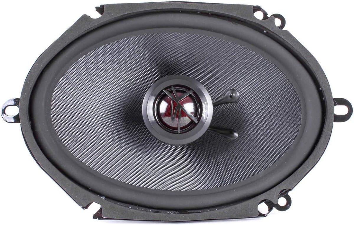 6" x 8" 200W 2-Way Coaxial Car Speakers, Pair Pack of 2 J453