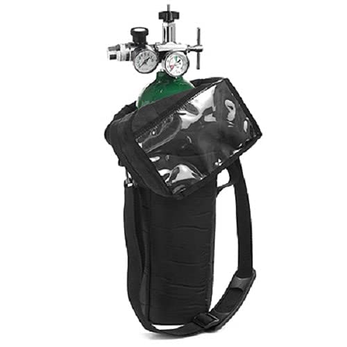 Black Nylon Shoulder Bag for D Oxygen Cylinder D9593