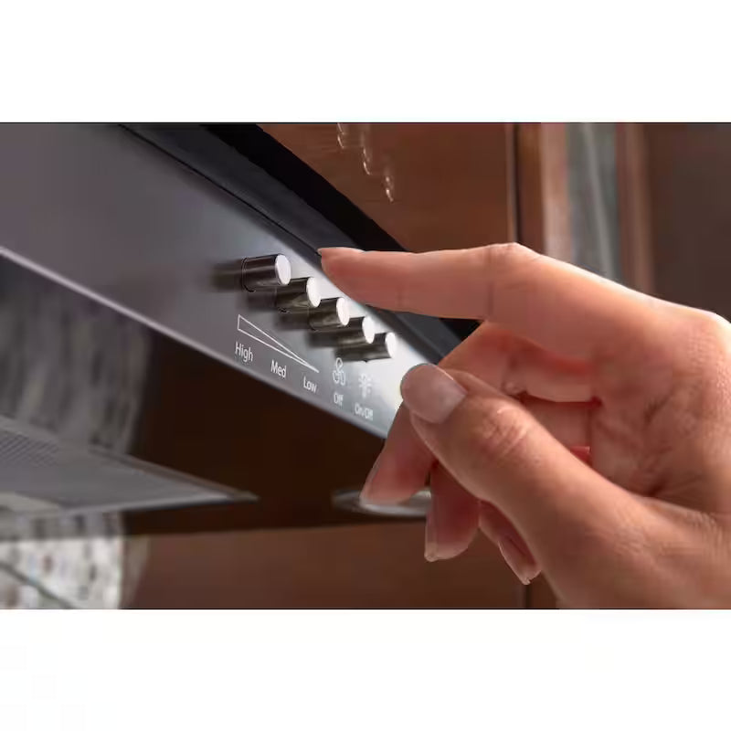 36 in. Black Stainless Steel Wall Mount Range Hood V334909