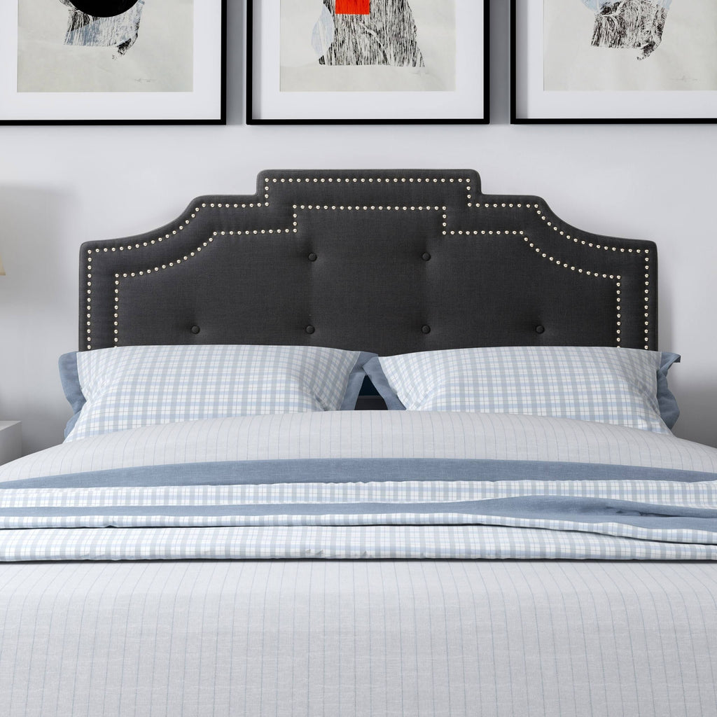 Cream Button Tufted Headboard G325