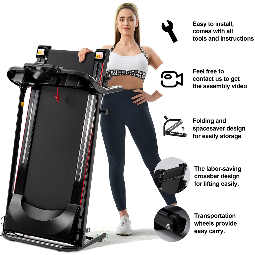 Folding Treadmill 2.5HP 240 lbs Max Weight C64945