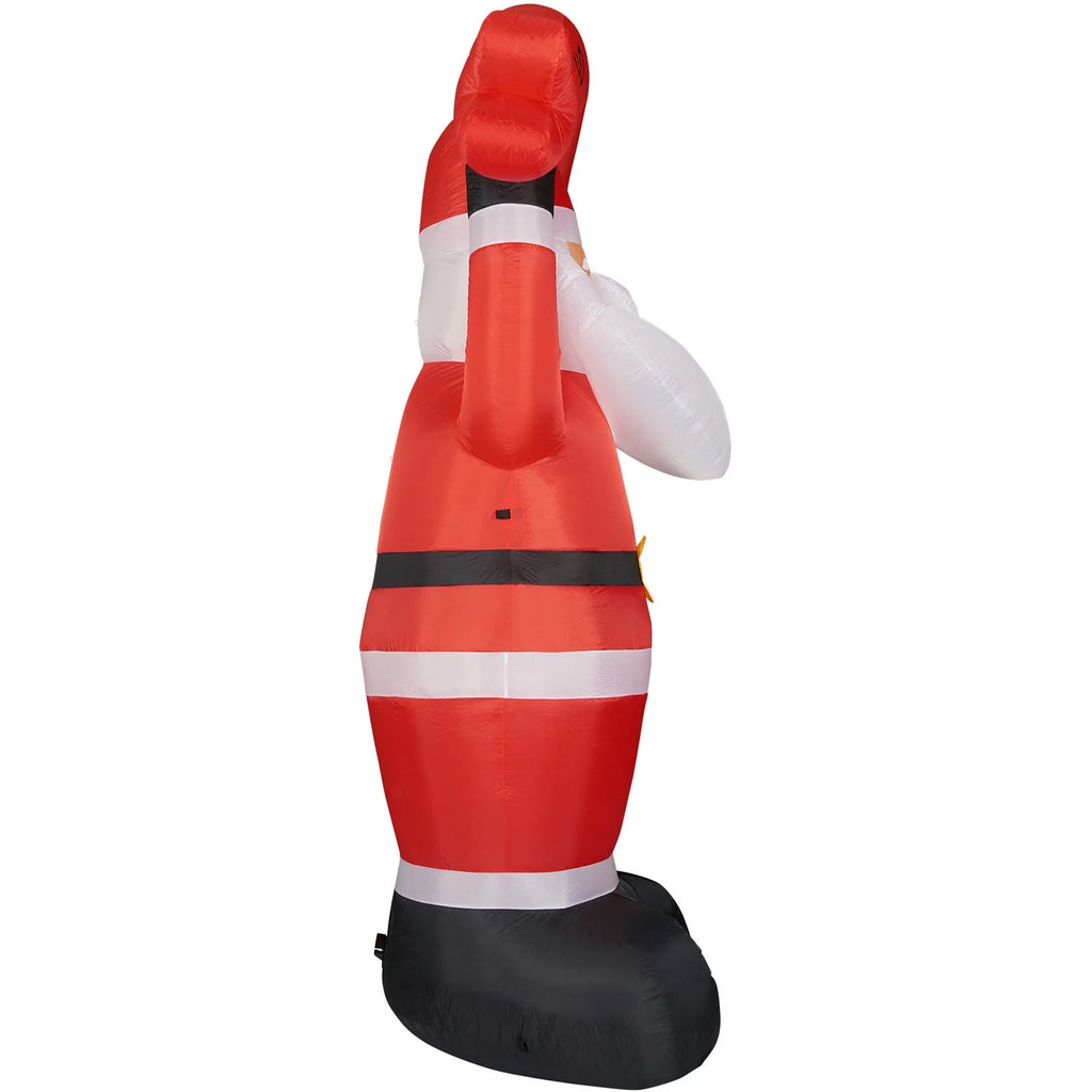 Tall Santa Yard Inflatable with Lights and Storage Bag 120" B248257