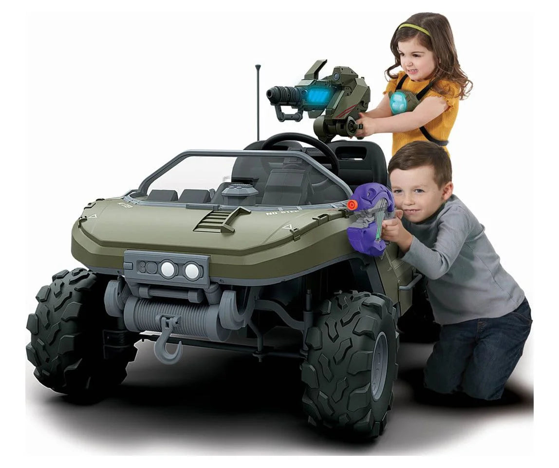 24 Volt Ride On with Laser Tag Blaster and Vest F710418