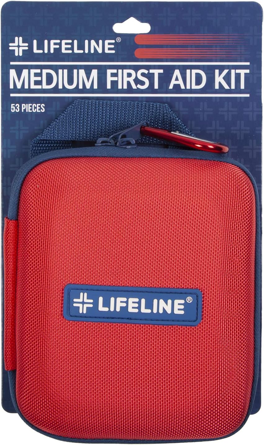72 Hour Emergency Survival Kit in Red Backpack W169870