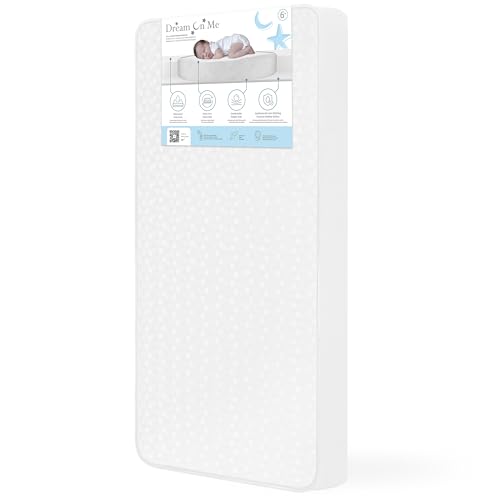 Full Size Firm Foam Crib and Toddler Bed Mattress, 6 Inch Y26310
